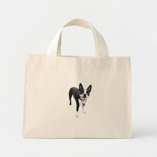 Tela Diminuto bolso de perrito sonriente