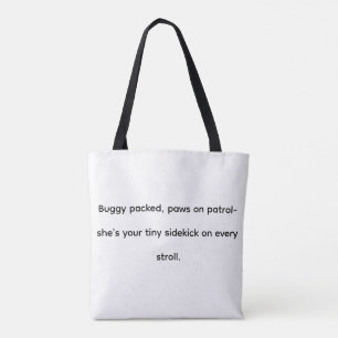 Tela Diminuto pero poderoso: bolso de mano de buggy ros