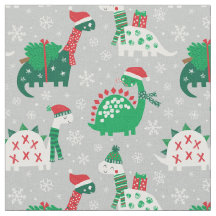 Dinosaurios de Navidades pequeños en gris