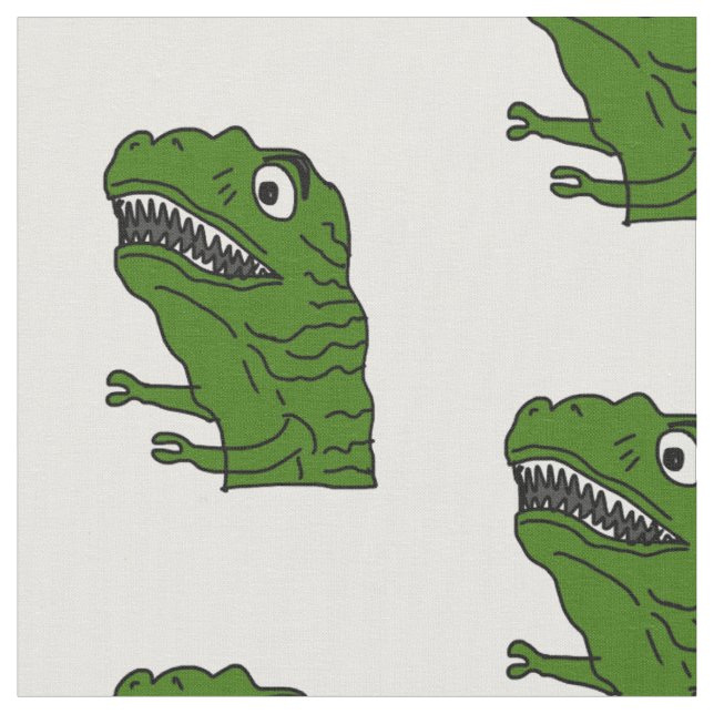Tela dinosauro (De cerca)