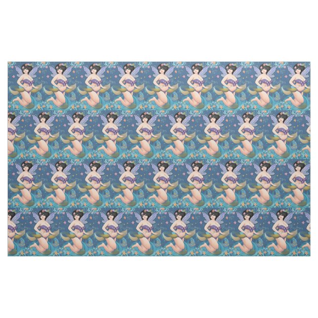 Tela Diosa de hadas de figura completa Thunder_Cove ("Cuarto gordo" (fat quarter))