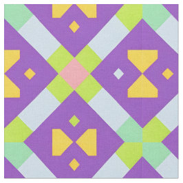 Tela Diseño abstracto geométrico colorido