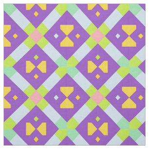 Tela Diseño abstracto geométrico colorido