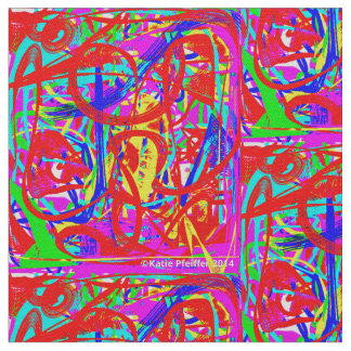 Tela Diseño abstracto mod de arte pop