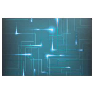 Tela Diseño azul de la placa de circuito