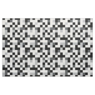 Tela Diseño blanco y negro del pixel