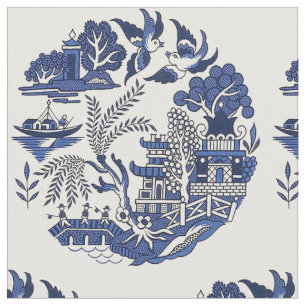 Tela Diseño Blue Willow