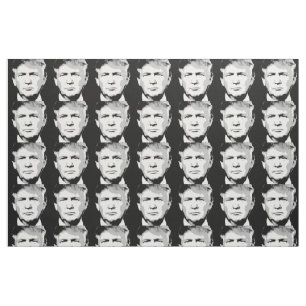 TELA DISEÑO DE BLOQUE DE DONALD TRUMP
