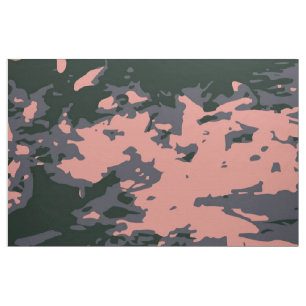 Tela Diseño de camuflaje rosa
