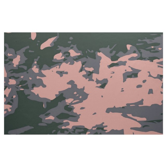 Tela Diseño de camuflaje rosa (Yarda)