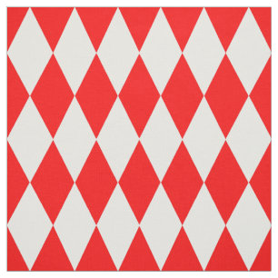 Tela Diseño de comprobadores de diamantes de Harlequin