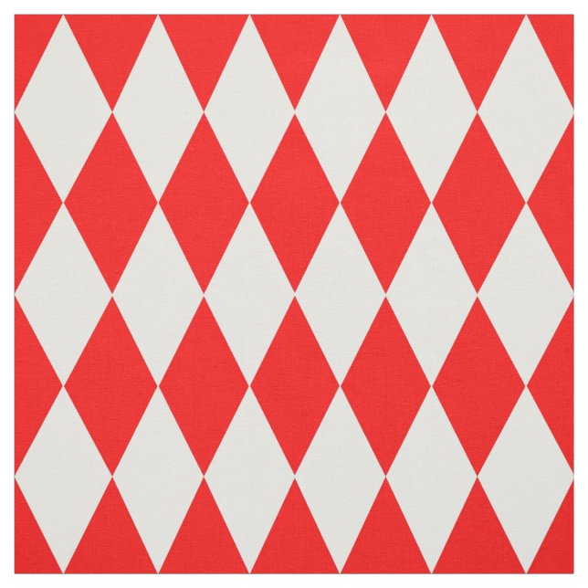 Tela Diseño de comprobadores de diamantes de Harlequin  (Retal)