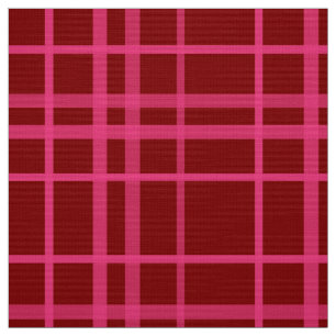 Tela Diseño de Cuadro de Rejilla de Cuadros Rosa Granat