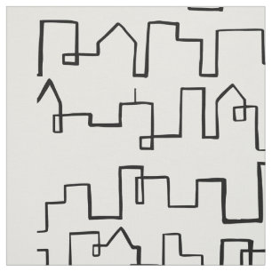 Tela Diseño de diseño de diseño de paisajes urbanos mod