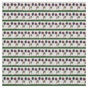 Tela Diseño de flores de bebé simples