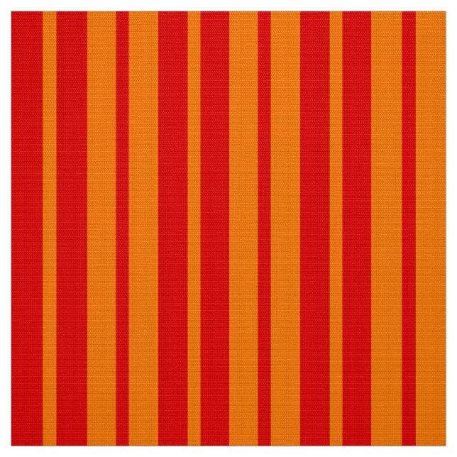 Tela Diseño de franjas rojas y Naranjas (Retal)