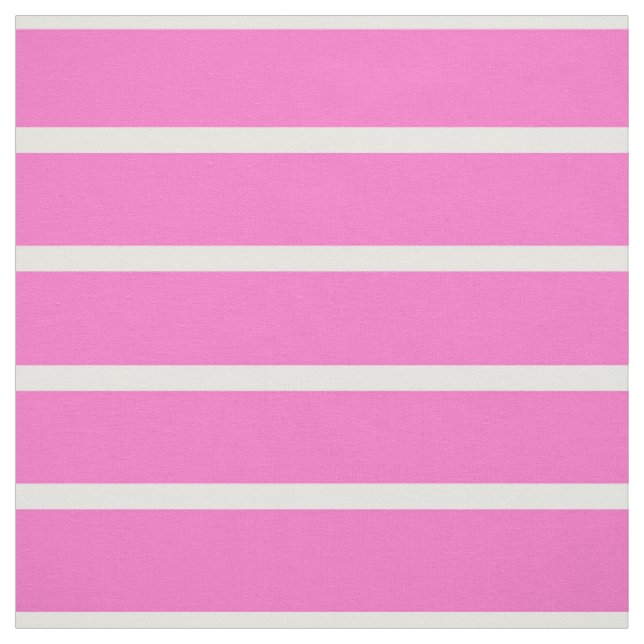 Tela Diseño de franjas rosadas y blancas (Retal)