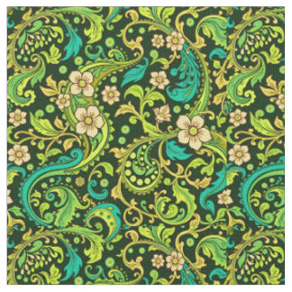 Tela Diseño de Green Paisley