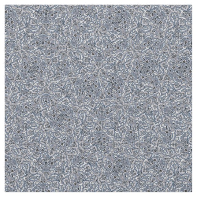 Tela Diseño de impresión de estilo de mandala compleja  (De cerca)