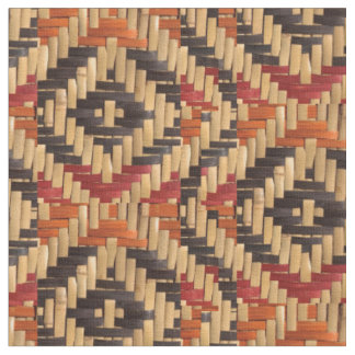 Tela Diseño de la cesta de Choctaw Rivercane