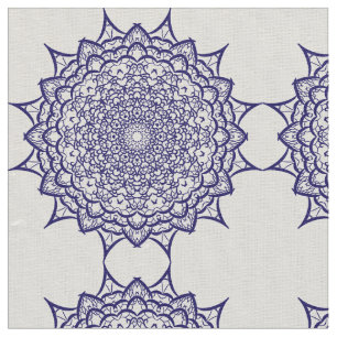 Tela Diseño de manala azul