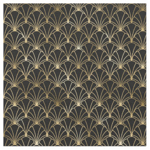 Tela diseño de mosaico de arte deco Fabric 