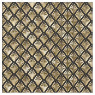 Tela diseño de mosaico de arte deco Fabric 