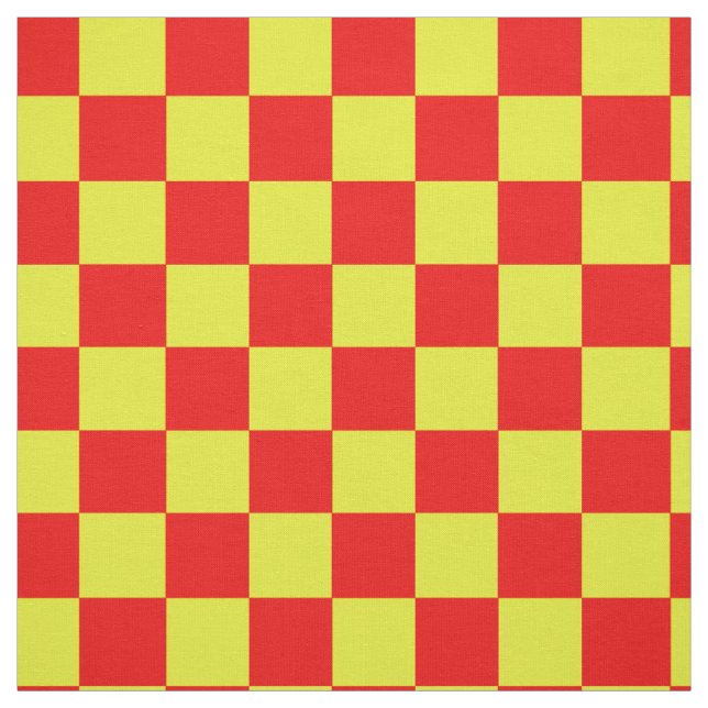 Tela Diseño de patrón de comprobación de plástico rojo  (Retal)