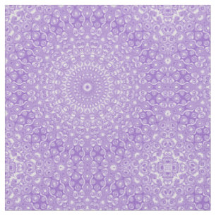 Tela Diseño de Patrón de Mandala de Amatista