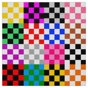 Tela Diseño de Patrón de Parche Mosaico Colorido