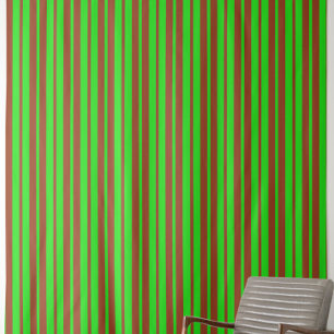 Tela Diseño de patrón de rayas elegante marrón verde