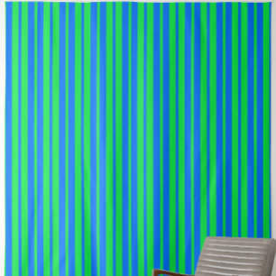 Tela Diseño de patrón de rayas elegantes azul verde