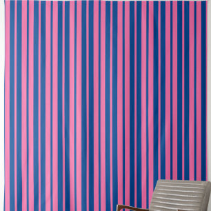 Tela Diseño de patrón de rayas elegantes rosa azul