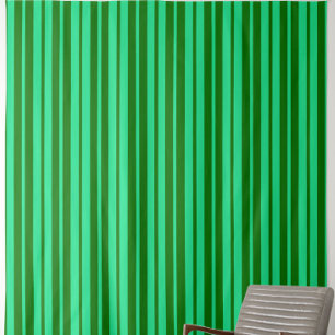 Tela Diseño de Patrón de Rayas Elegantes y Verdes Adora