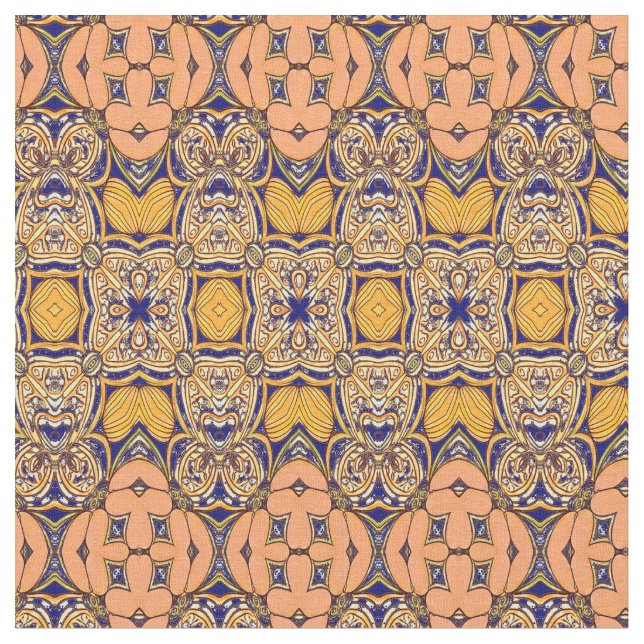 Tela Diseño de patrones de impresión de tejidos multico (De cerca)