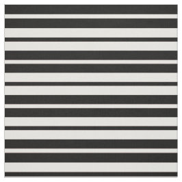Tela Diseño de patrones de rayas blancas en negro