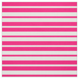 Tela Diseño de patrones de rayas blancas rosadas