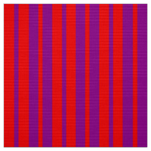 Tela Diseño de patrones de rayas de estilo púrpura rojo