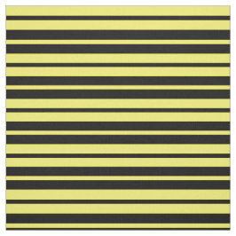 Tela Diseño de patrones de rayas negras amarillas