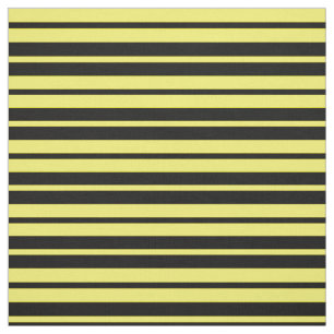 Tela Diseño de patrones de rayas negras amarillas