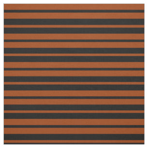 Tela Diseño de patrones de rayas negras marrones