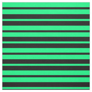 Tela Diseño de patrones de rayas negras verdes