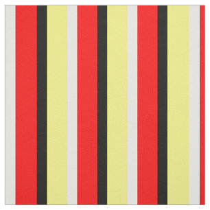 Tela Diseño de patrones de rayas rojas amarillas