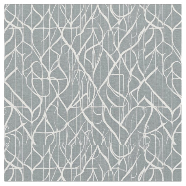 Tela Diseño de patrones sin foco de azul retro (De cerca)