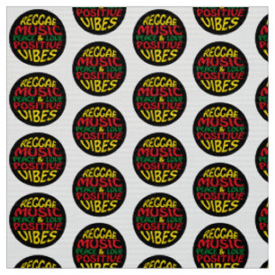 Tela Diseño de reggae con declaraciones y citas positiv