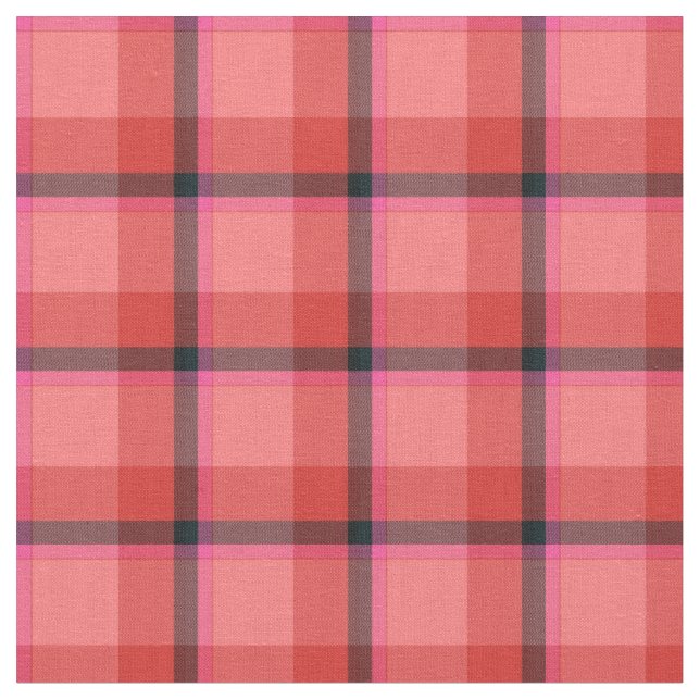 Tela Diseño de Tartán (De cerca)