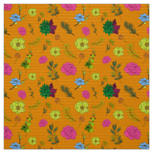Tela Diseño de tejido floral