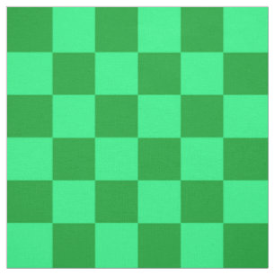 Tela Diseño de verificador verde claro y oscuro