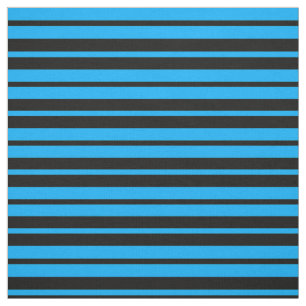 Tela Diseño del patrón de franjas azul negro