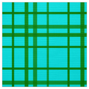 Tela Diseño del patrón de traza turquesa verde azulada